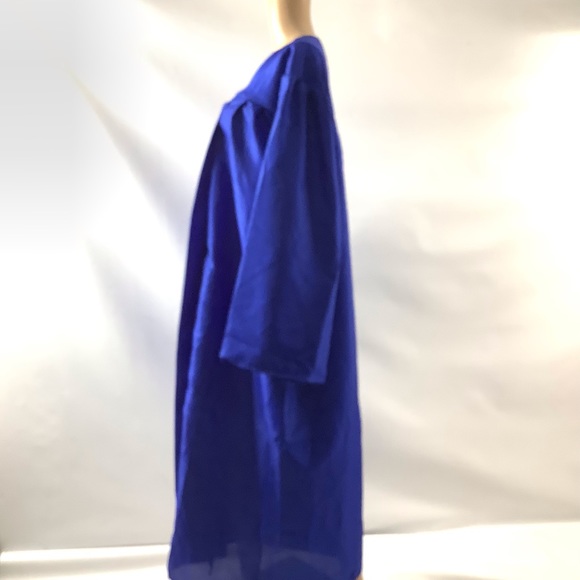Jostens Unisex Matte Robe for Graduation 5’6”-6’ Gown Choir Church Pulpit Blue - Picture 2 of 4